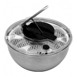 Centrifuga Para Salada 28cm 3,5 Litros Em Aço Inox Mimo Style